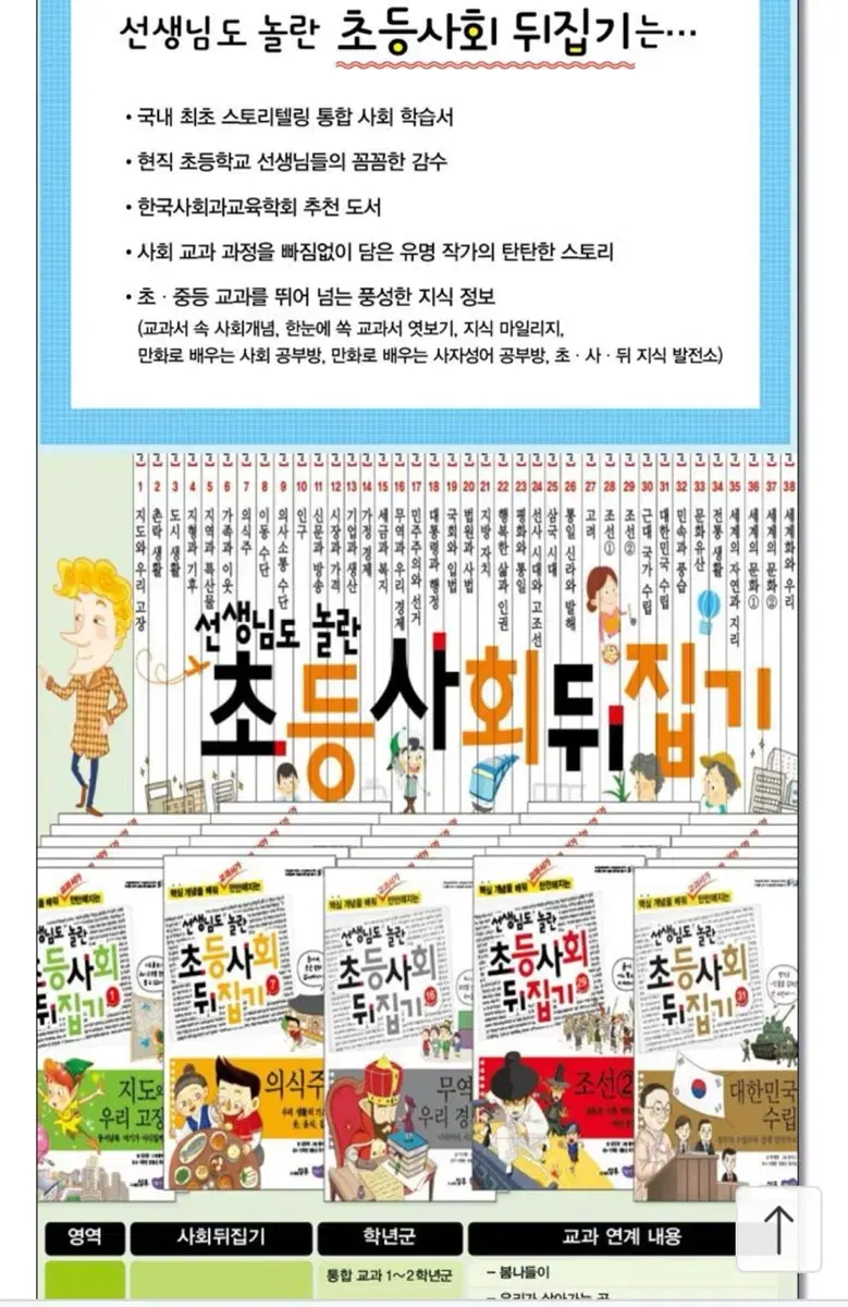 서울/ 정가 50만 사회뒤집기 전권 초등필독서